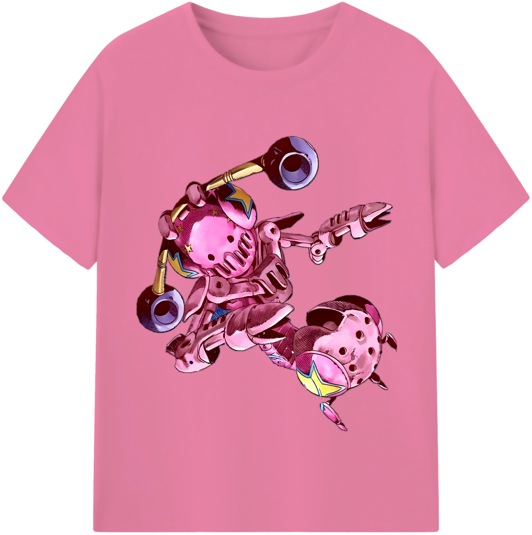 （画像用） ジョジョの奇妙な冒険 ジョナサン?ジョースター JoJo's Bizarre Adventure Jonathan Joestar 綿100％半袖Tシャツ（フロントプリント）